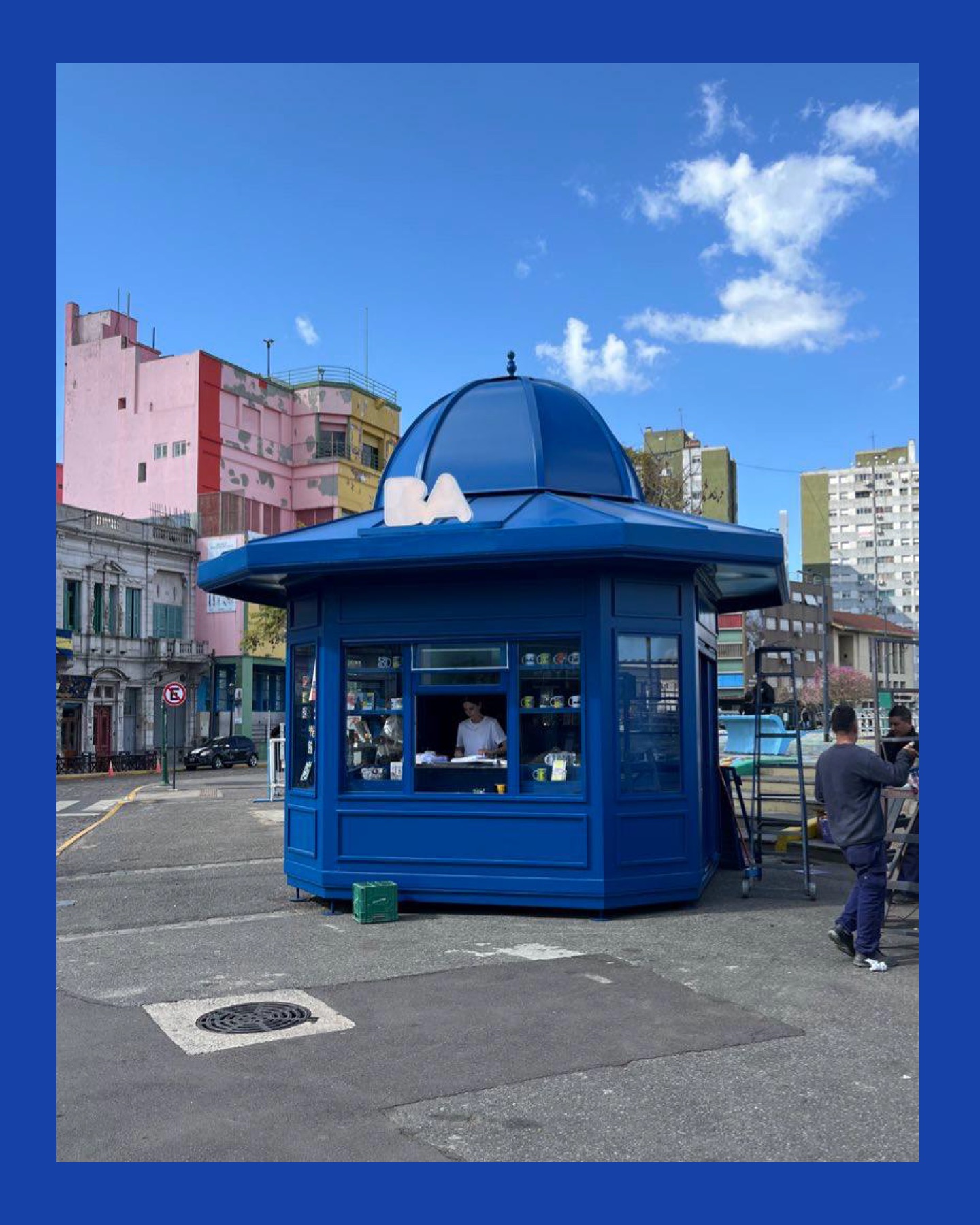 Kiosco BUE Turismo terminado